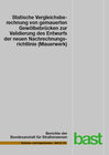 Buchcover Statische Vergleichsberechnung von gemauerten Gewölbebrücken zur Validierung des Entwurfs der neuen Nachrechnungsrichtli