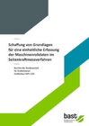 Buchcover Schaffung von Grundlagen für eine einheitliche Erfassung der Maschinenrohdaten im Seitenkraftmessverfahren