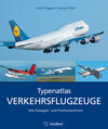 Buchcover Typenatlas Verkehrsflugzeuge: Alle Passagier- und Frachtmaschinen
