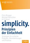 Buchcover Simplicity. Prinzipien der Einfachheit
