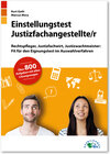 Buchcover Einstellungstest Justizfachangestellter