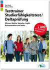 Buchcover Testtrainer Studierfähigkeitstest / Deltaprüfung