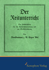 Buchcover Der Reitunterricht