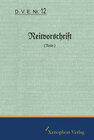 Buchcover D. V. E. Nr. 12 Reitvorschrift