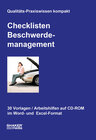 Buchcover Checklisten Beschwerdemanagement