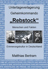 Buchcover Untertageverlagerung Geheimkommando "Rebstock"