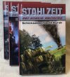 Buchcover STAHLZEIT Bände 1-3: Schicksalsschlacht Kursk – Die Ostfront brennt! – D-Day: Die Invasion