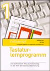 Buchcover fiellascript Tastaturlernprogramm Band 1 gelb