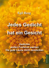 Buchcover Jedes Gedicht hat ein Gesicht
