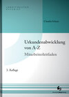 Buchcover Urkundenabwicklung von A-Z inklusive Musterdownload