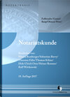 Buchcover Notariatskunde