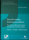 Buchcover Notarformulare Erbscheinsverfahren