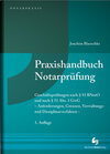 Buchcover Praxishandbuch Notarprüfung