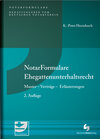 Buchcover NotarFormulare Ehegattenunterhaltsrecht