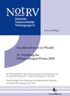 Buchcover Gesellschaftsrecht im Wandel und Schippelpreisverleihung