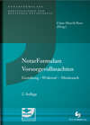 Buchcover Notarformulare Vorsorgevollmachten