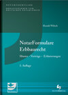 Buchcover NotarFormulare Erbbaurecht