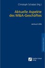 Buchcover Aktuelle Aspekte des M&A-Geschäftes