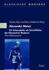 Buchcover Alexander Moissi
