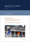 Buchcover Deutsche und ihr demokratisches Land