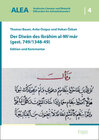 Buchcover Der Diwan des Ibrahim al-Mi'mar (gest. 749/1348-49)