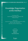Buchcover Knowledge Organization at the Interface