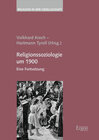 Buchcover Religionssoziologie um 1900