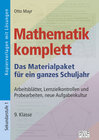 Buchcover Mathematik komplett - 9. Klasse