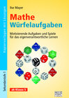Buchcover Mathe Würfelaufgaben
