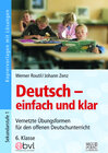 Buchcover Deutsch – einfach und klar 6. Klasse