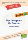 Buchcover Der Lesepass für Starter: Einfache Wörter