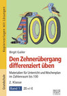 Buchcover Den Zehnerübergang differenziert üben – 2. Klasse/Band 1