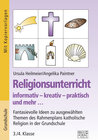 Buchcover Religionsunterricht informativ – kreativ – praktisch und mehr... 3./4. Klasse