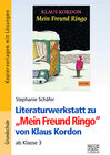 Buchcover Literaturwerkstatt zu "Mein Freund Ringo" von Klaus Kordon