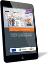 Buchcover Preparing for future skills needs in European manufacturing industry