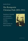 Buchcover Der Komponist Christian Fink (1831-1911)
