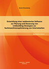 Buchcover Entwicklung einer webbasierten Software zur Planung und Steuerung von Linkbuilding-Strategien zur Suchmaschinenoptimieru