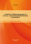 Buchcover Vergleich von Massenbewegungen an der Jura- und der Muschelkalkschichtstufe in Deutschland
