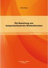 Buchcover Die Bewertung von temperaturbasierten Wetterderivaten