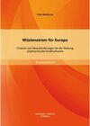 Buchcover Wüstenstrom für Europa: Chancen und Herausforderungen bei der Nutzung solarthermischer Großkraftwerke