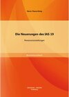 Buchcover Die Neuerungen des IAS 19: Pensionsrückstellungen