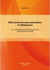 Buchcover IFRS-konforme Jahresabschlüsse im Mittelstand: Vor- und Nachteile der IFRS-SME gegenüber den Vorschriften des HGB