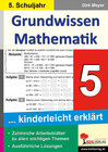 Buchcover Grundwissen Mathematik / Klasse 5