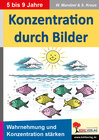 Buchcover Konzentration durch Bilder