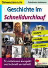 Buchcover Geschichte im Schnelldurchlauf