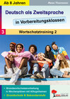 Buchcover Deutsch als Zweitsprache in Vorbereitungsklassen