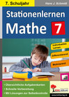 Buchcover Stationenlernen Mathe / Klasse 7
