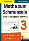 Buchcover Mathe zum Schmunzeln - Mit Sachaufgaben rechnen / Klasse 3