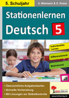 Buchcover Stationenlernen Deutsch / Klasse 5