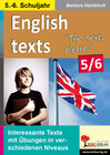Buchcover English texts - The next, please. / Klasse 5-6